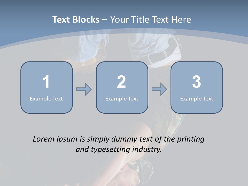 Casual Freestyle Sport PowerPoint Template