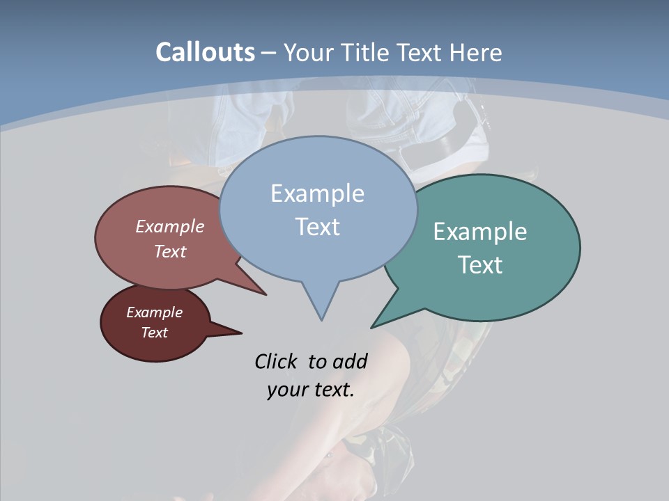 Casual Freestyle Sport PowerPoint Template