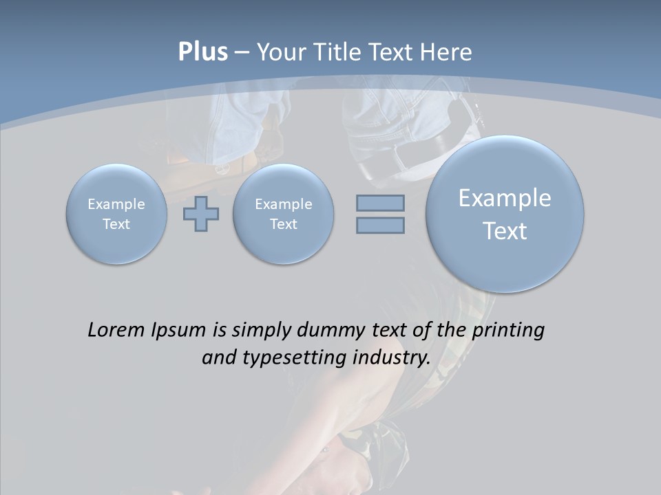 Casual Freestyle Sport PowerPoint Template