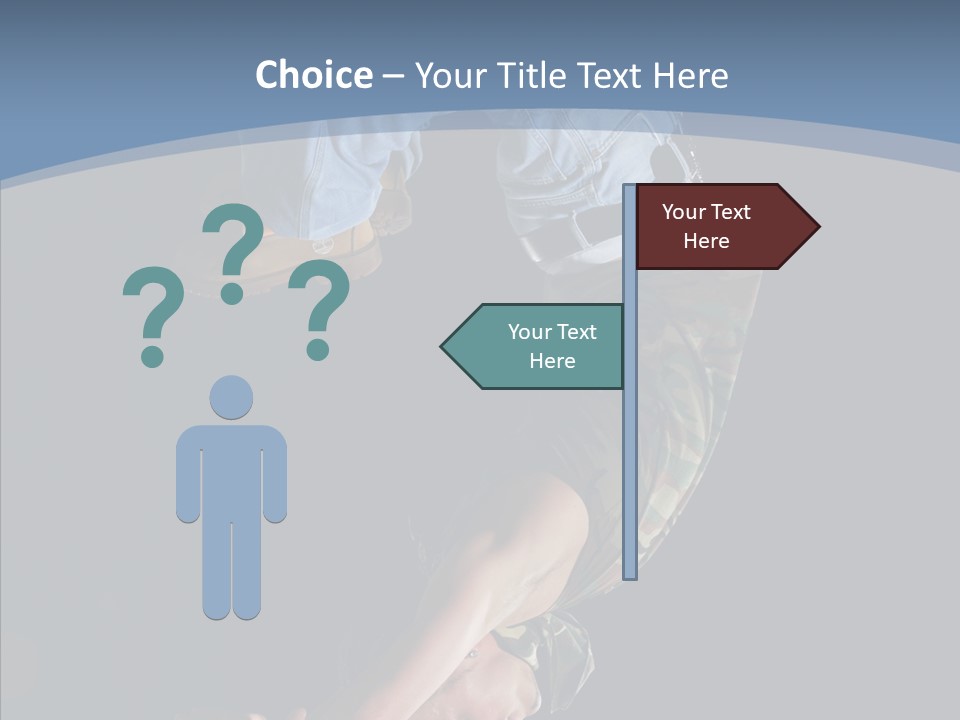 Casual Freestyle Sport PowerPoint Template