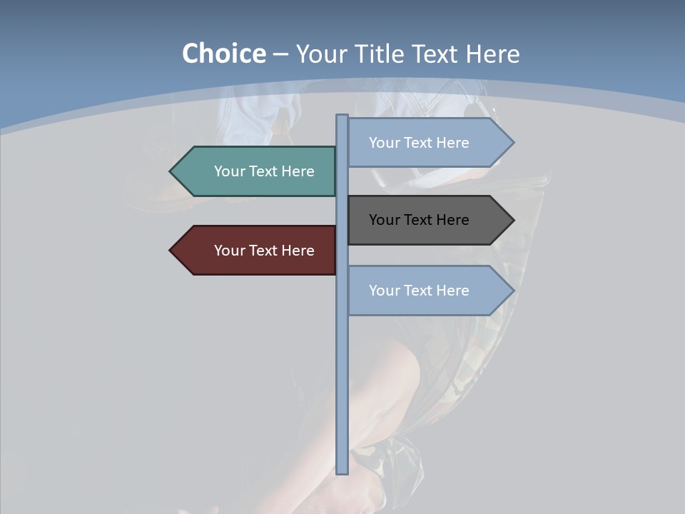 Casual Freestyle Sport PowerPoint Template