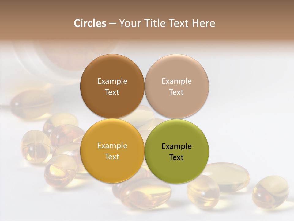 Bottle Drugs Vitamin PowerPoint Template