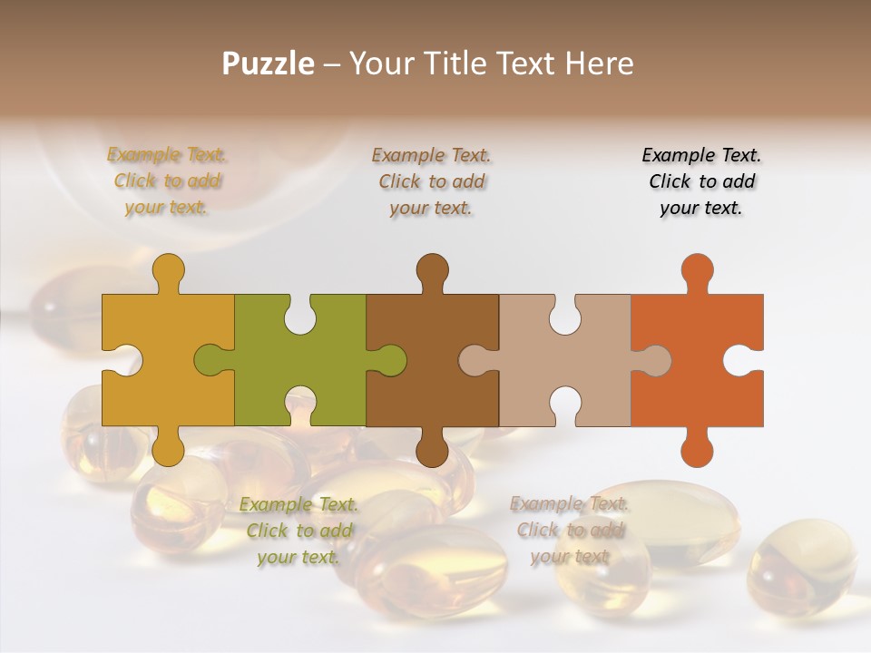 Bottle Drugs Vitamin PowerPoint Template