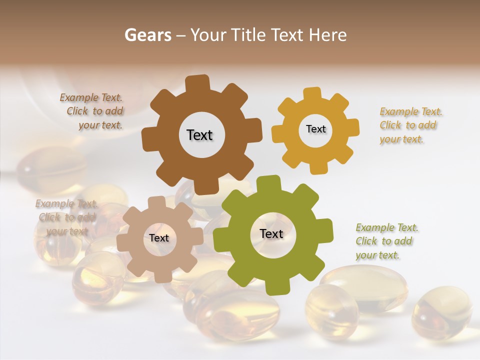 Bottle Drugs Vitamin PowerPoint Template