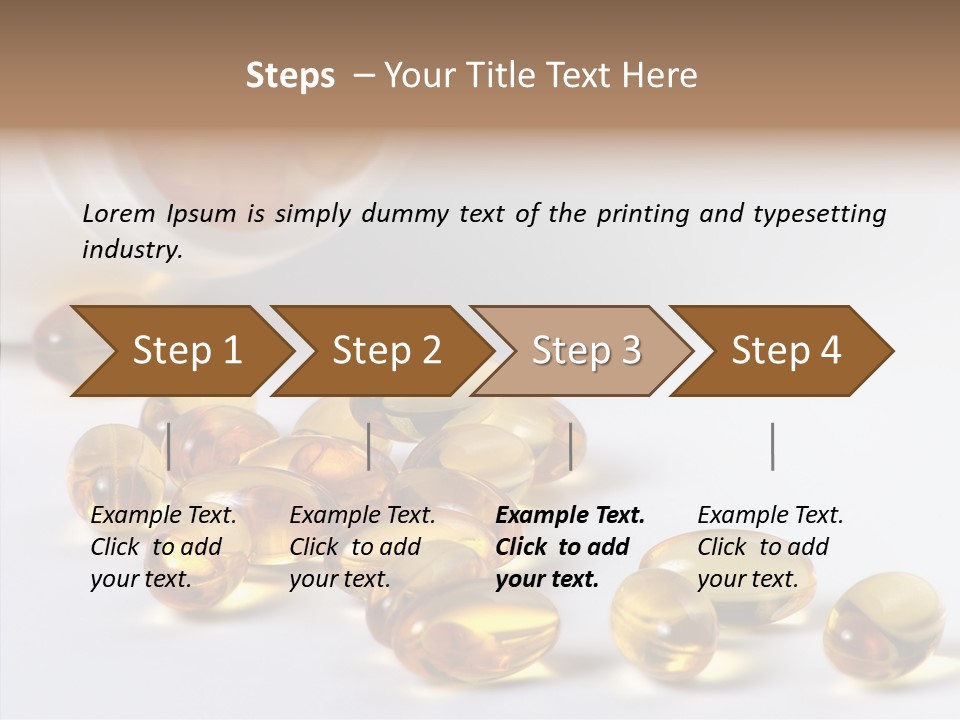 Bottle Drugs Vitamin PowerPoint Template