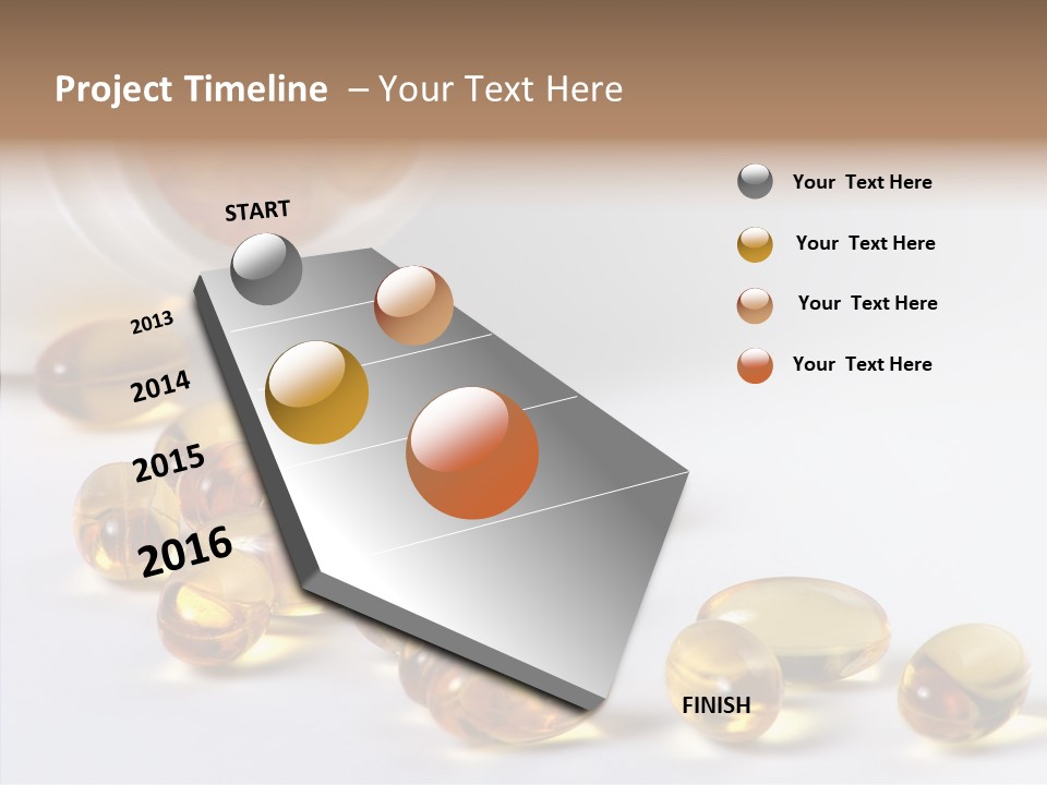 Bottle Drugs Vitamin PowerPoint Template