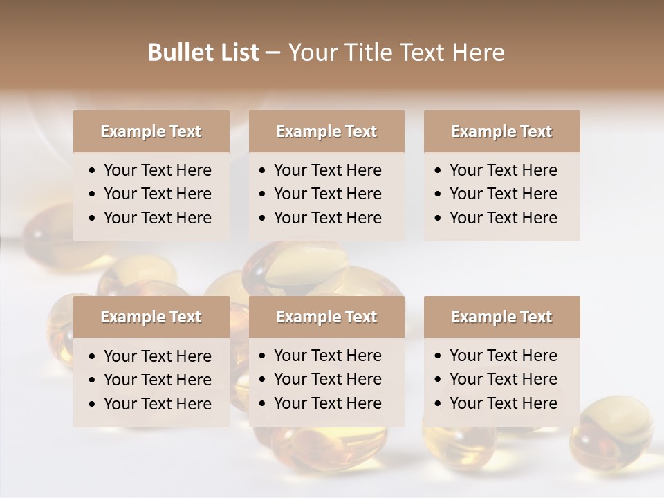 Bottle Drugs Vitamin PowerPoint Template