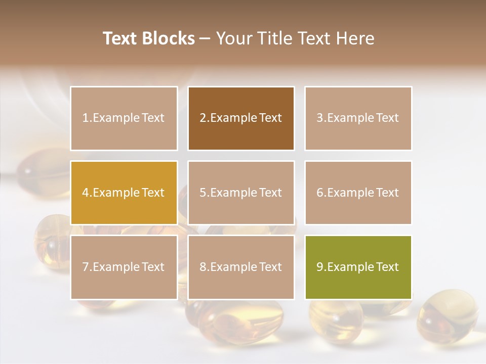 Bottle Drugs Vitamin PowerPoint Template