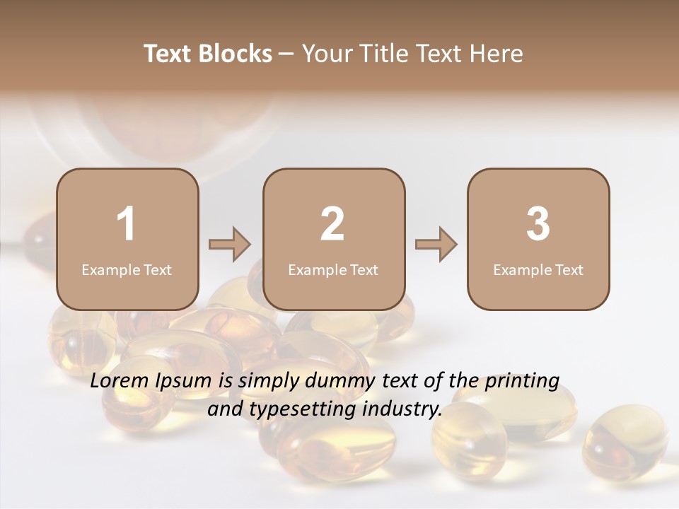 Bottle Drugs Vitamin PowerPoint Template