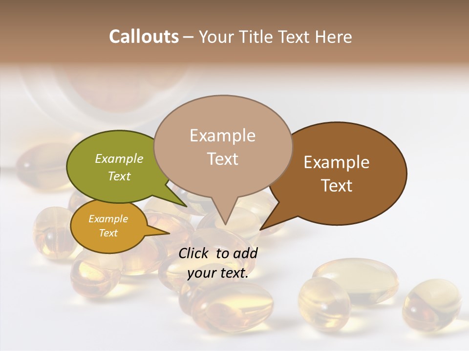 Bottle Drugs Vitamin PowerPoint Template