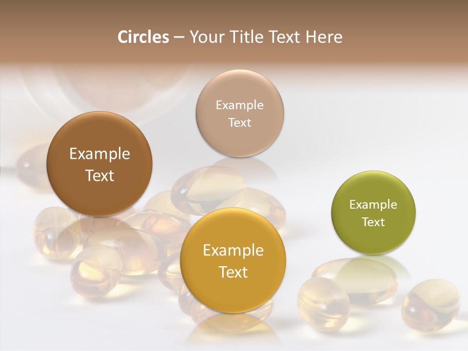 Bottle Drugs Vitamin PowerPoint Template