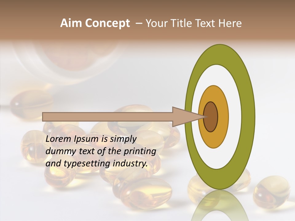 Bottle Drugs Vitamin PowerPoint Template