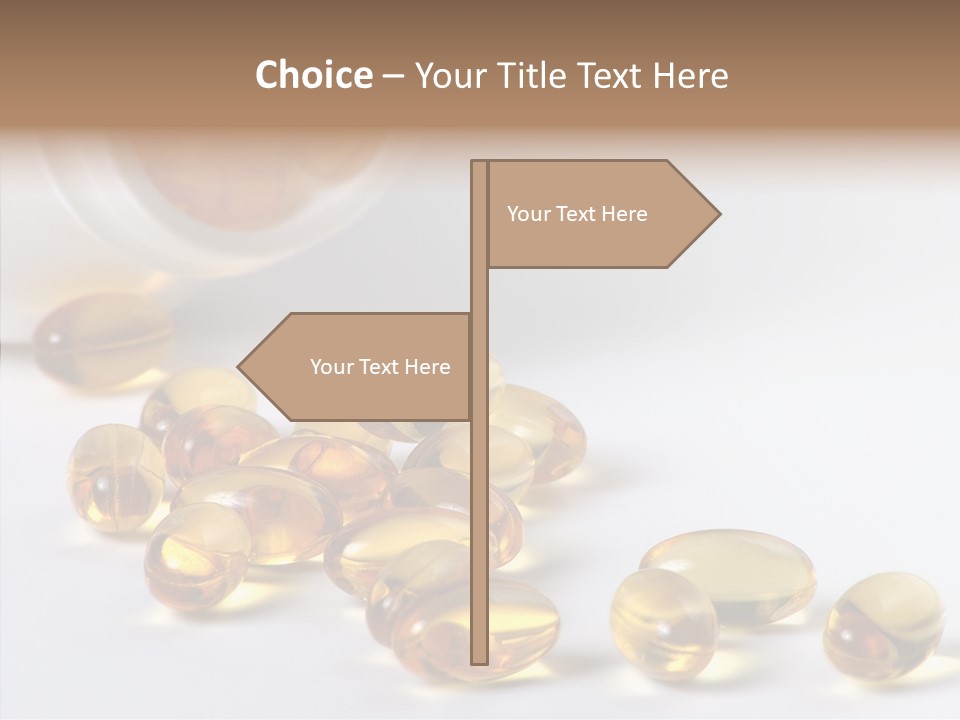 Bottle Drugs Vitamin PowerPoint Template