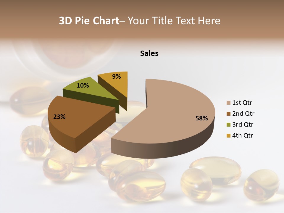 Bottle Drugs Vitamin PowerPoint Template