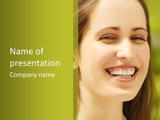 Happy Tooth Beautiful PowerPoint Template