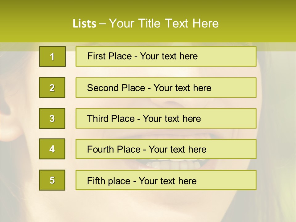 Happy Tooth Beautiful PowerPoint Template
