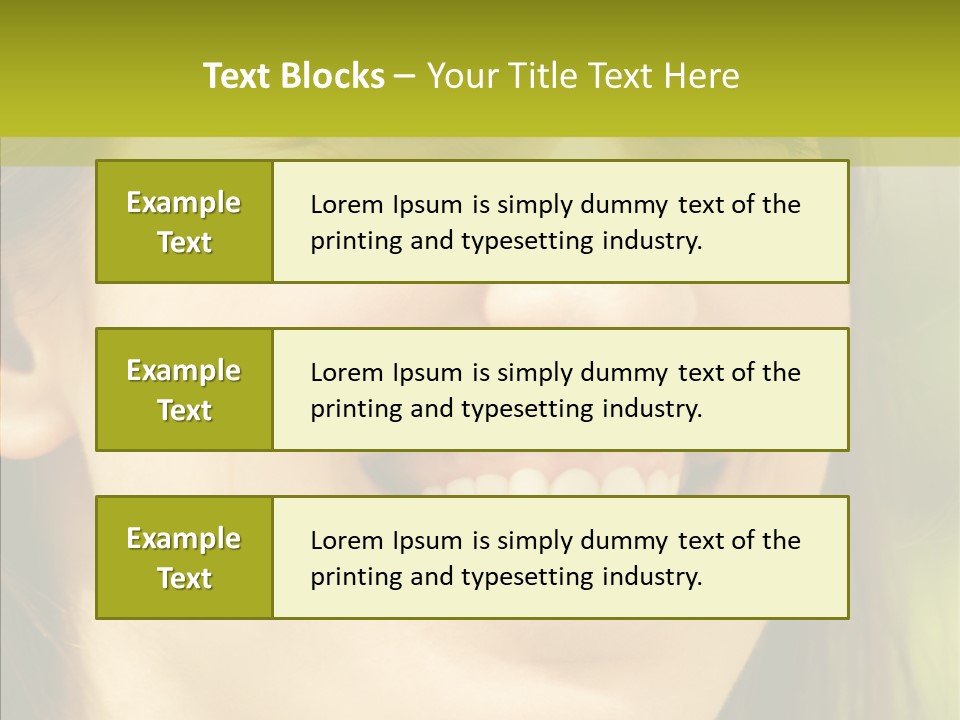 Happy Tooth Beautiful PowerPoint Template
