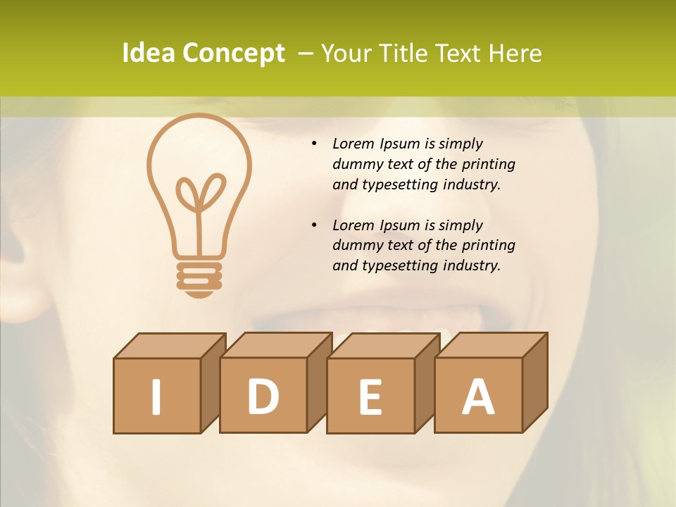 Happy Tooth Beautiful PowerPoint Template