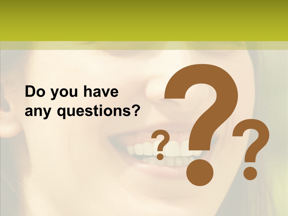 Happy Tooth Beautiful PowerPoint Template