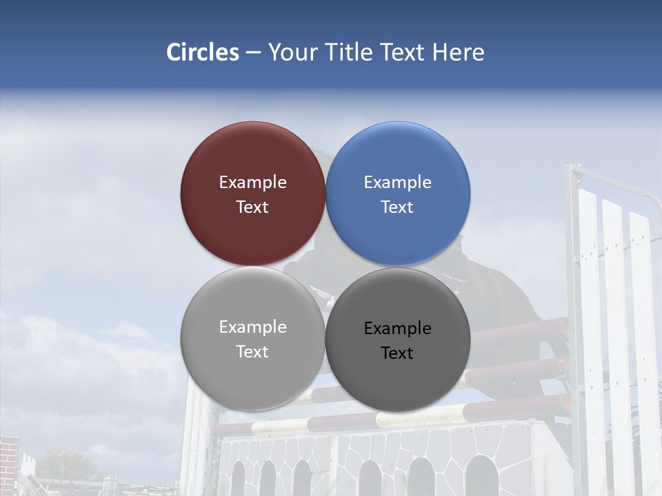 Event Race Obstacle PowerPoint Template