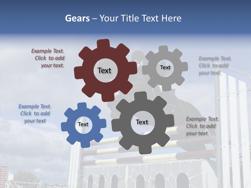 Event Race Obstacle PowerPoint Template