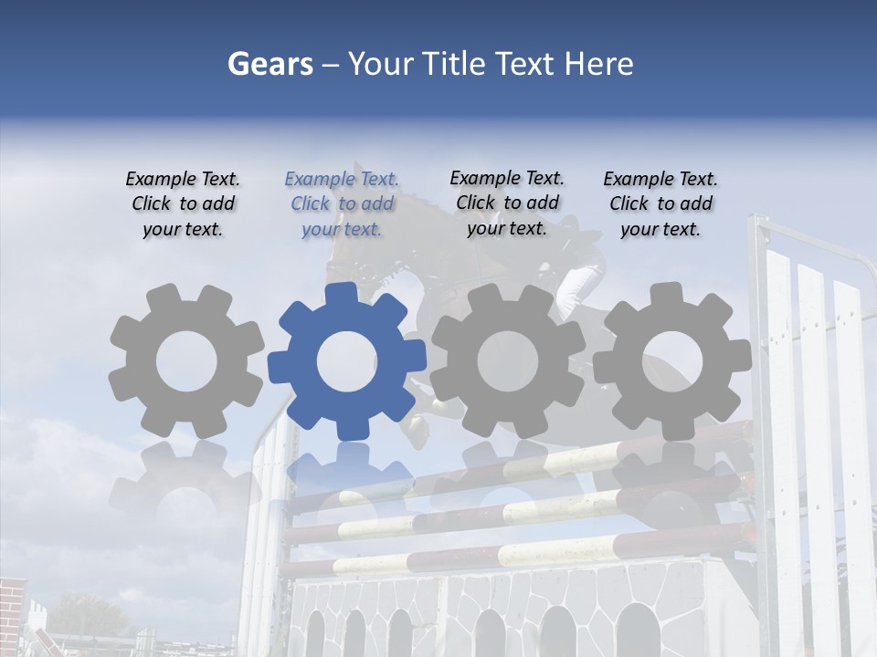 Event Race Obstacle PowerPoint Template