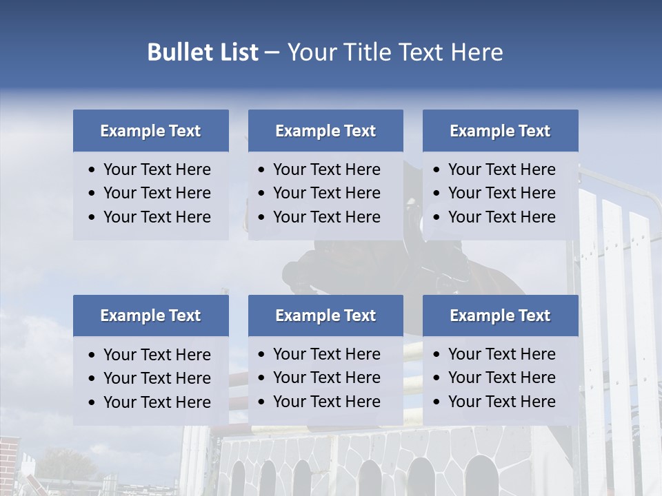 Event Race Obstacle PowerPoint Template