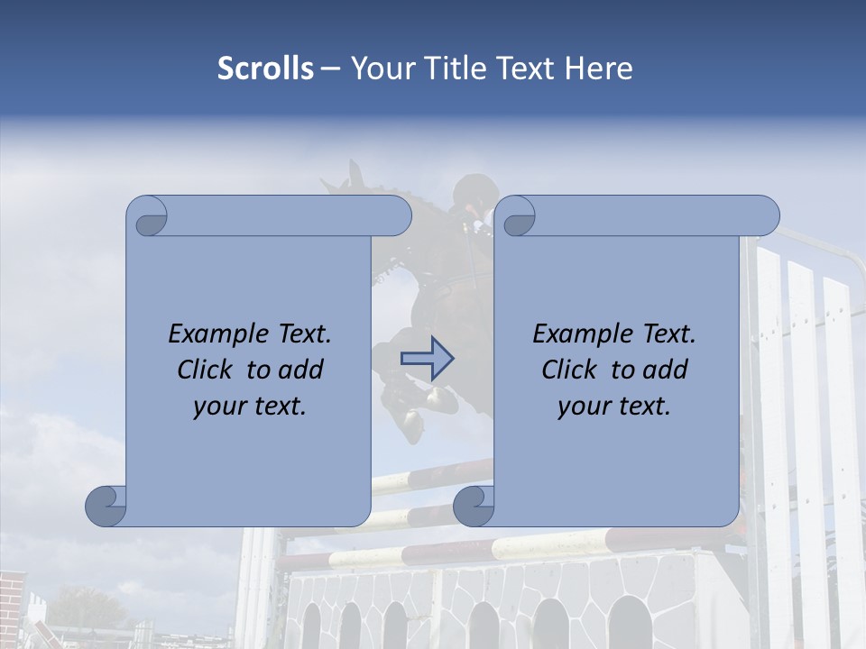Event Race Obstacle PowerPoint Template