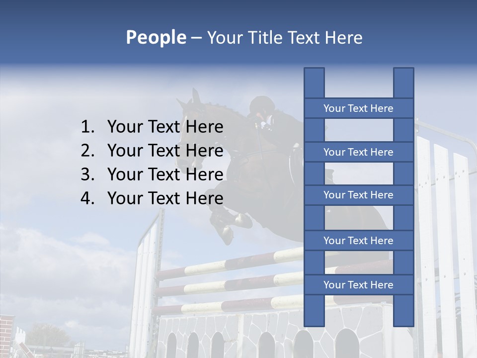 Event Race Obstacle PowerPoint Template