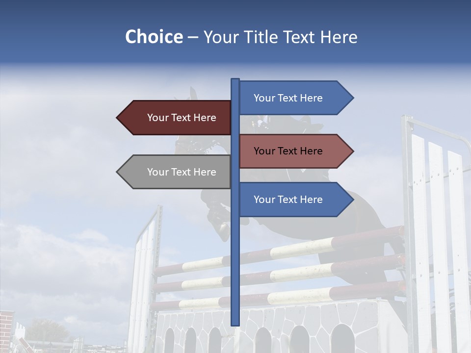 Event Race Obstacle PowerPoint Template