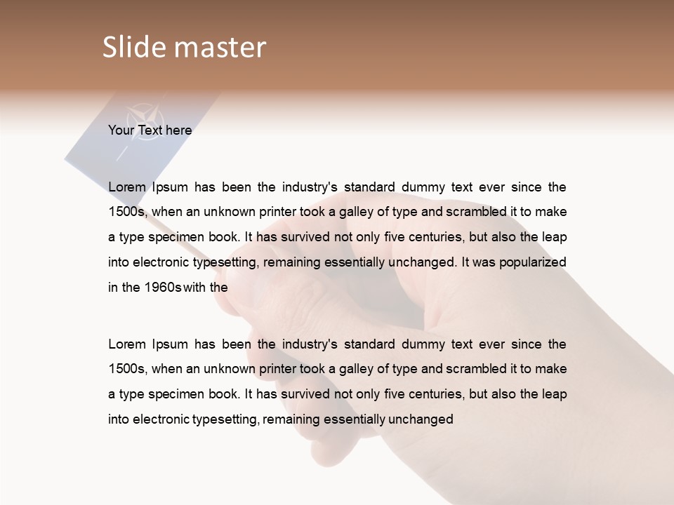 Writing Corporation People PowerPoint Template