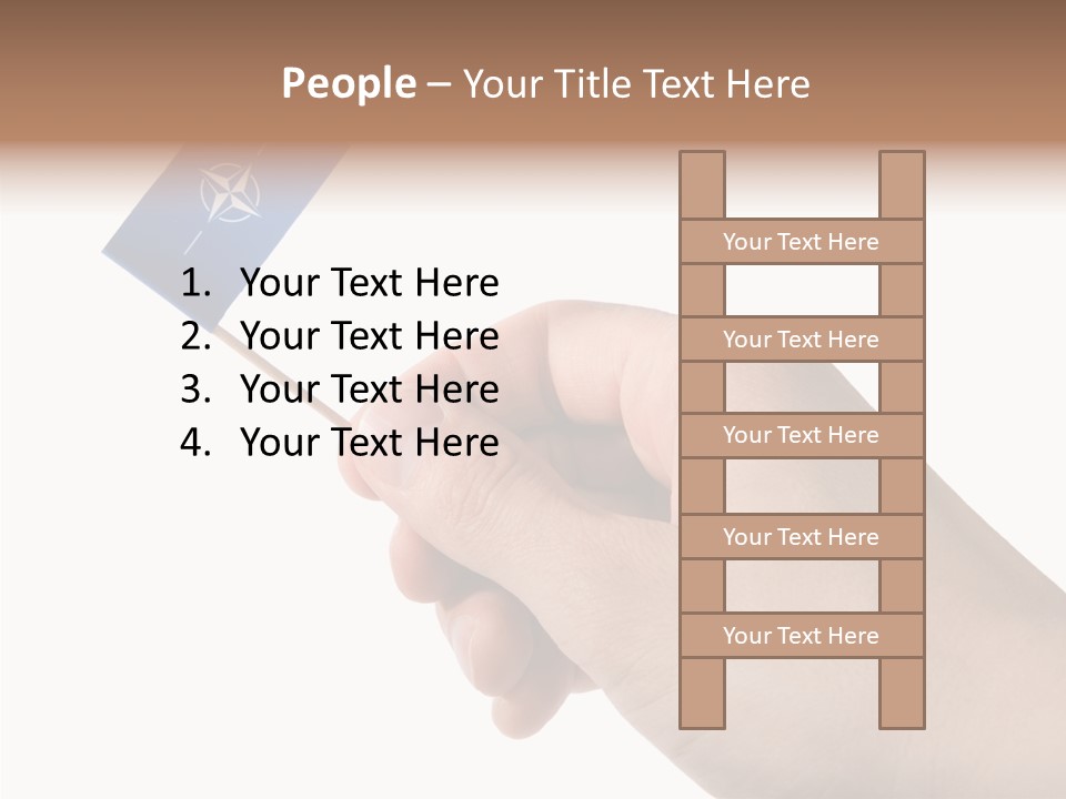 Writing Corporation People PowerPoint Template