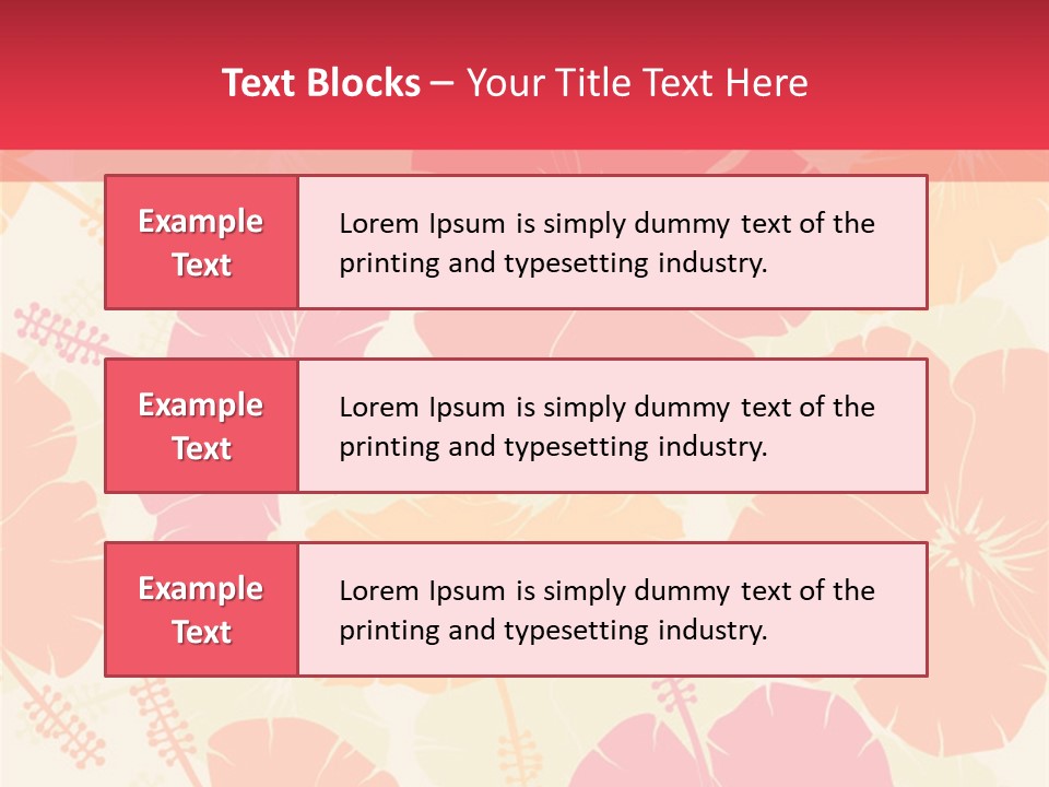 Image Design Rectangle PowerPoint Template