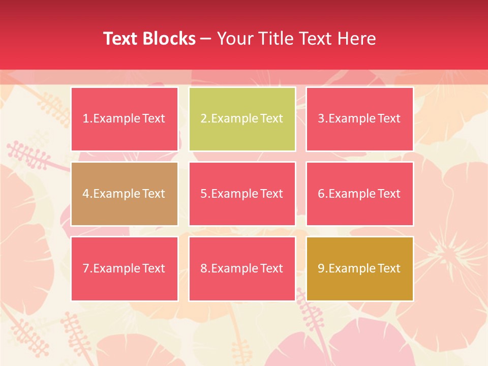 Image Design Rectangle PowerPoint Template