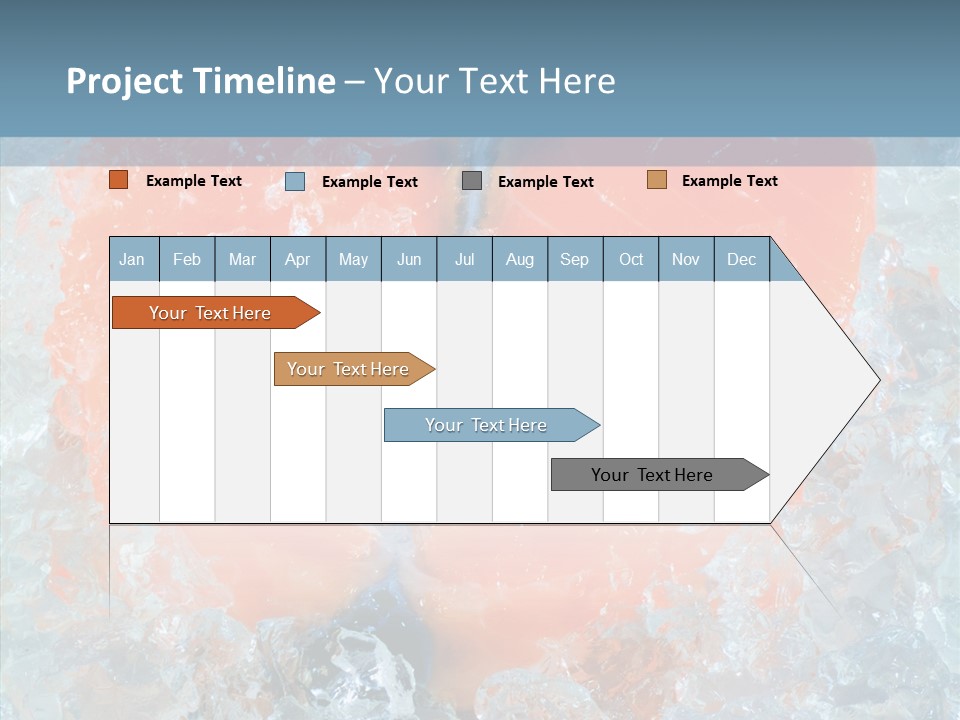 Objects Salmon Cooking PowerPoint Template