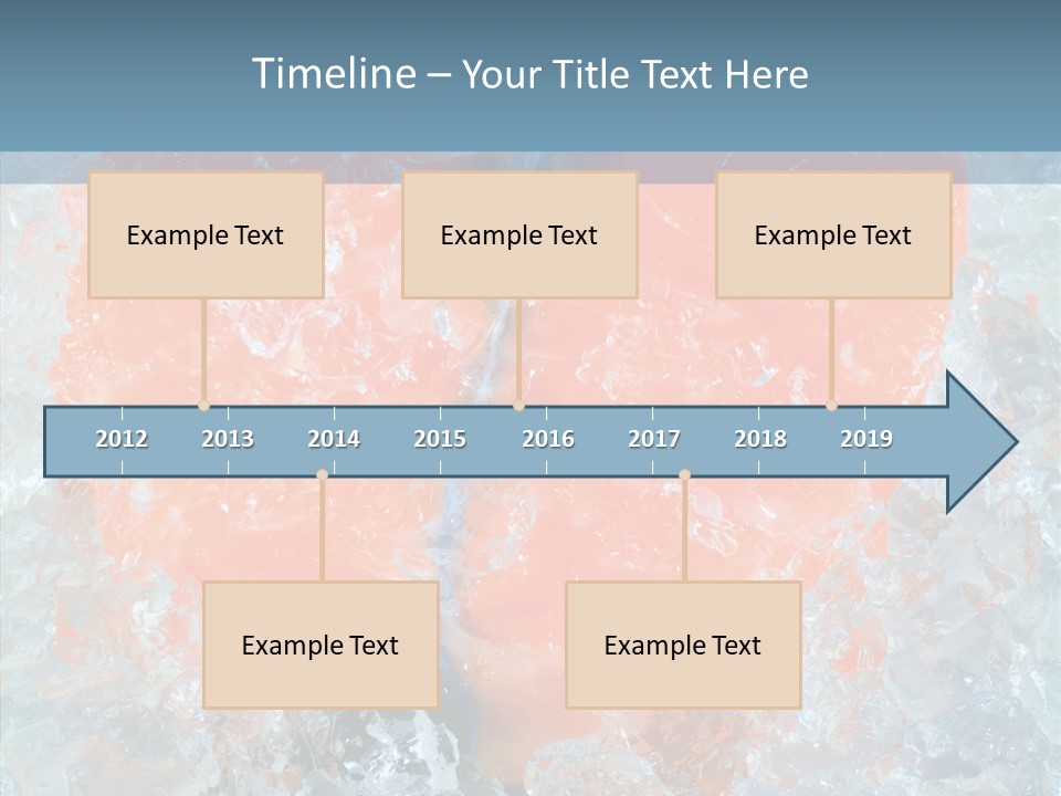 Objects Salmon Cooking PowerPoint Template