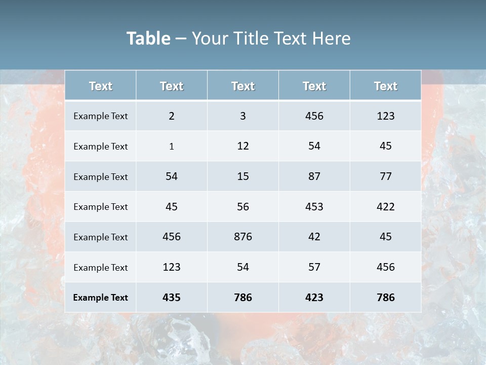 Objects Salmon Cooking PowerPoint Template