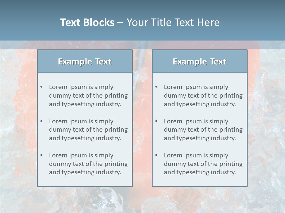 Objects Salmon Cooking PowerPoint Template