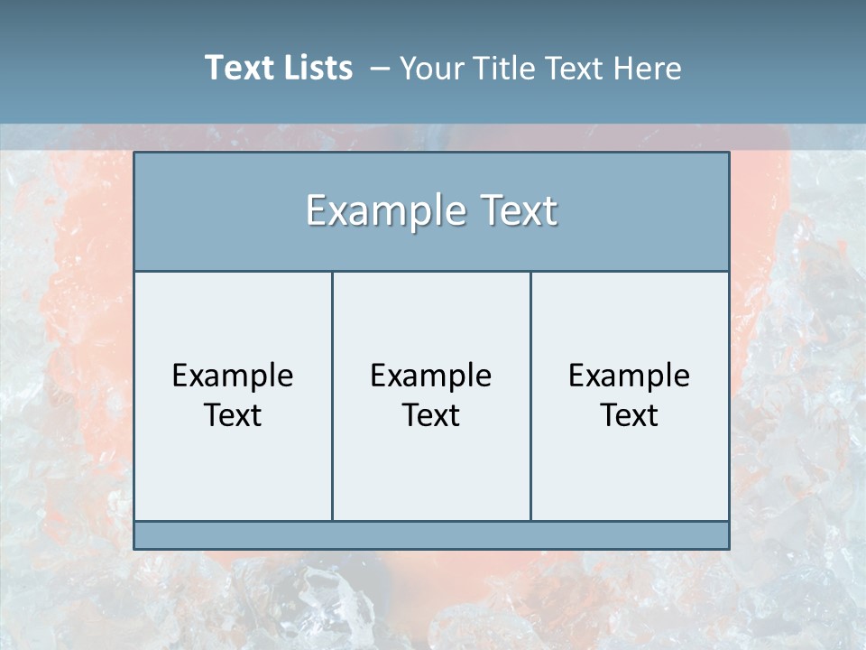 Objects Salmon Cooking PowerPoint Template