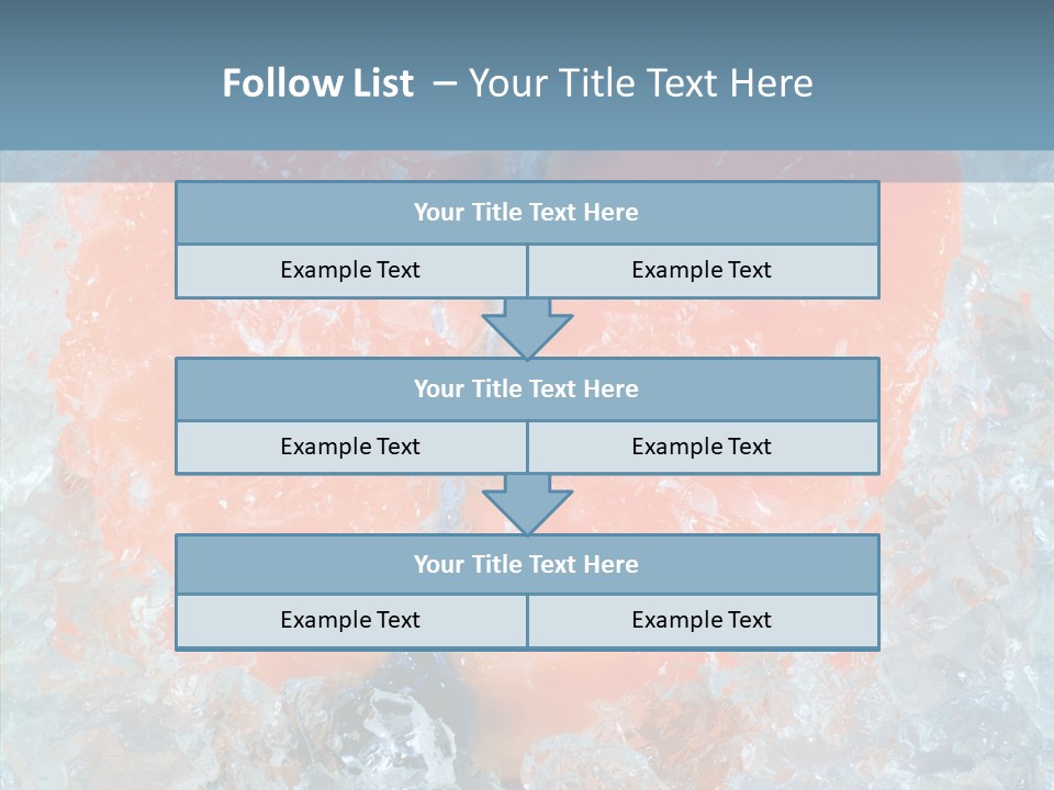 Objects Salmon Cooking PowerPoint Template