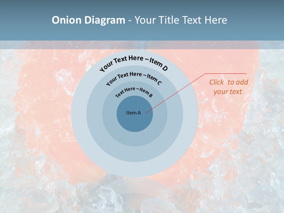 Objects Salmon Cooking PowerPoint Template
