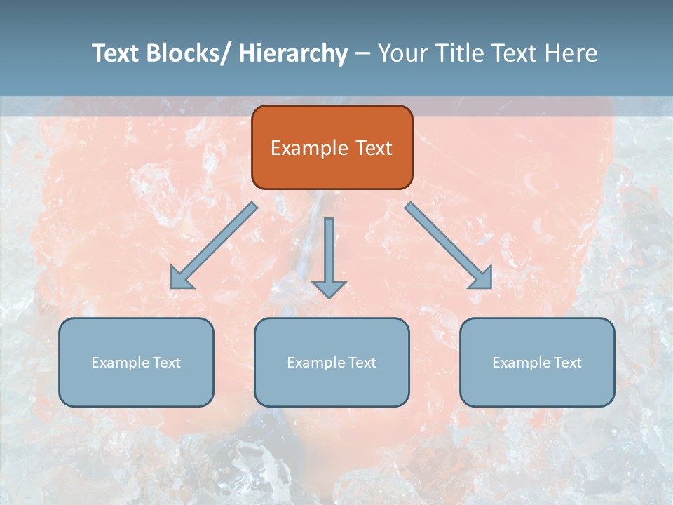 Objects Salmon Cooking PowerPoint Template