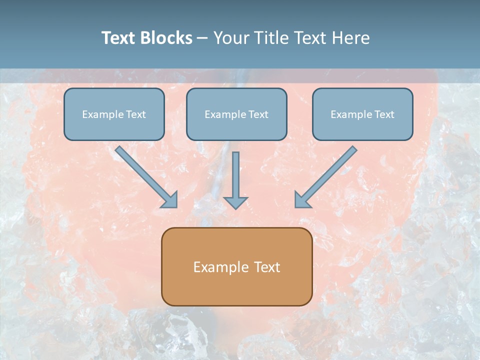 Objects Salmon Cooking PowerPoint Template