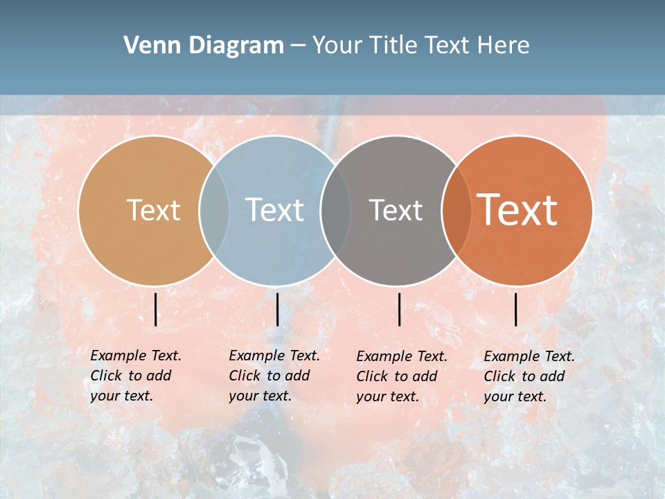 Objects Salmon Cooking PowerPoint Template