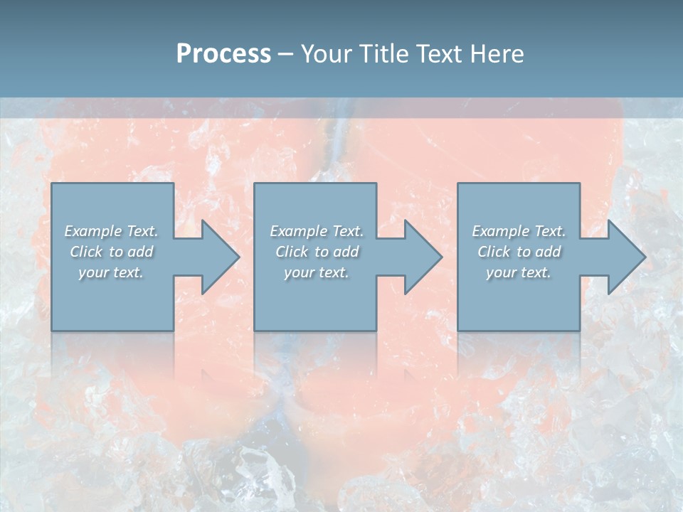 Objects Salmon Cooking PowerPoint Template
