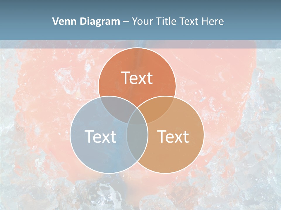 Objects Salmon Cooking PowerPoint Template