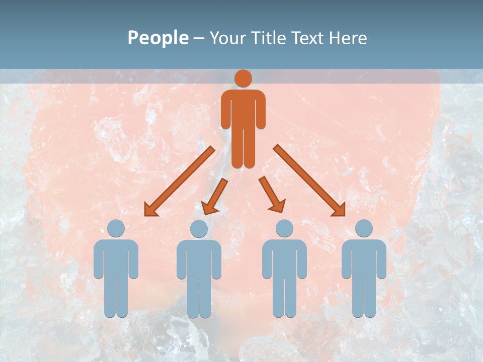 Objects Salmon Cooking PowerPoint Template