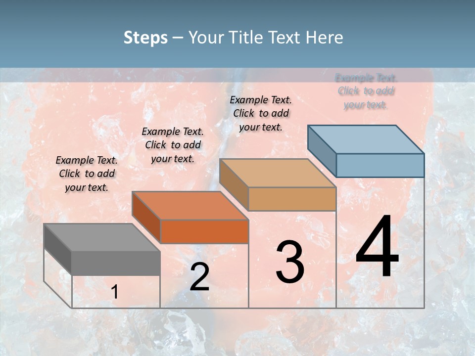Objects Salmon Cooking PowerPoint Template