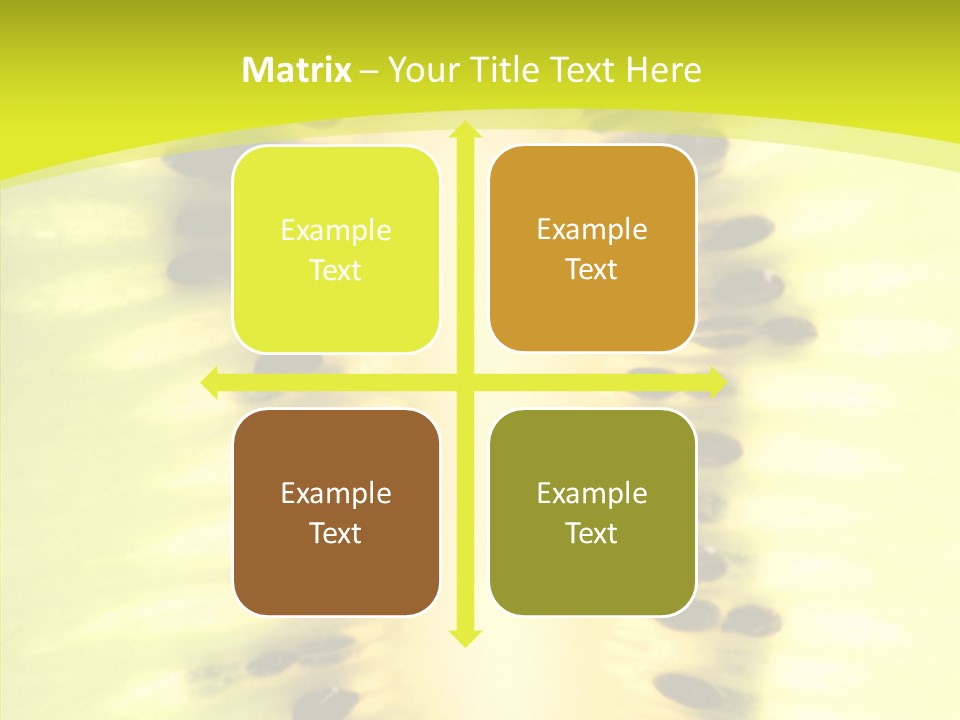 Fruit Pill Vitamin PowerPoint Template