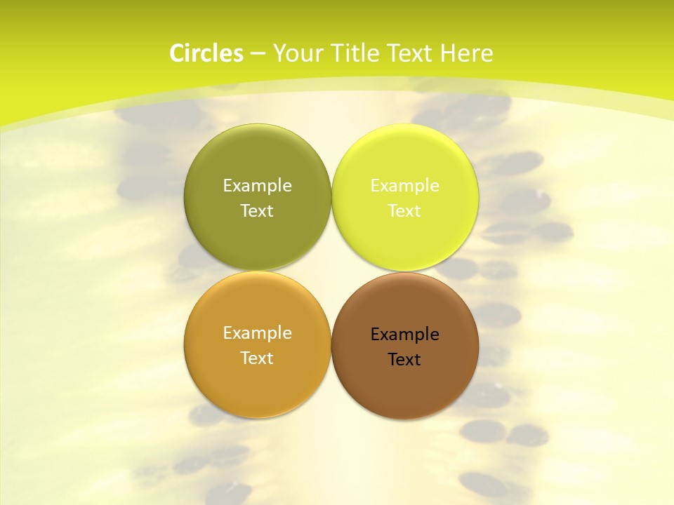 Fruit Pill Vitamin PowerPoint Template